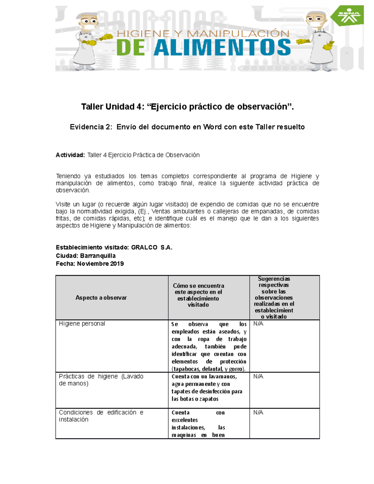 Tallern Unidadn 4n Ejercicionpranncticondenobservacionnn 436143 Tallern Unidadn 4n Ejercicionpranncticondenobservacionnn 436143