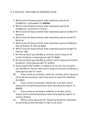 PSY 260 Soomo Chp1. 1.2 - 1.19 - Psy 260 Statistical Literacy Soomo ...