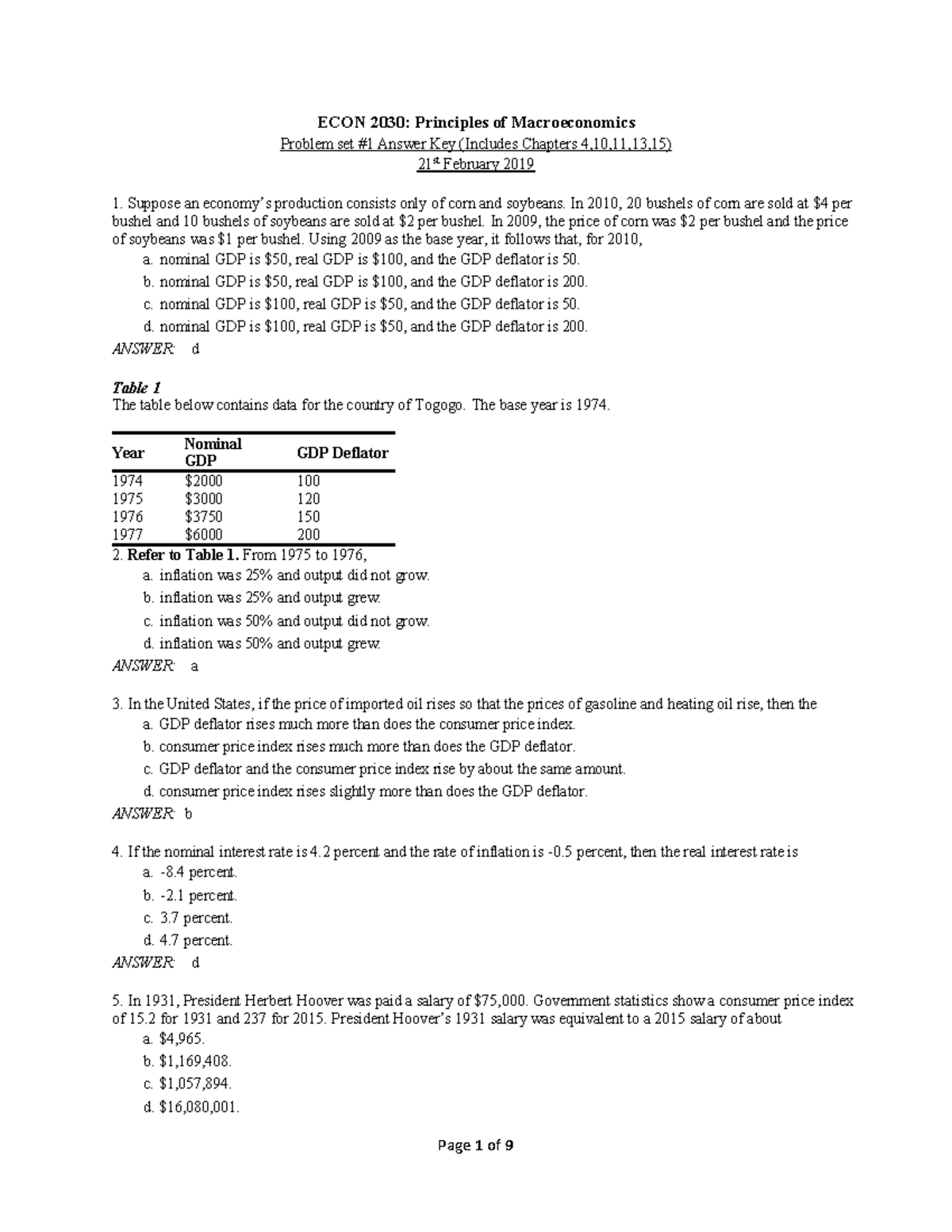 problem-set-1-answers-econ-2030-principles-of-macroeconomics-problem