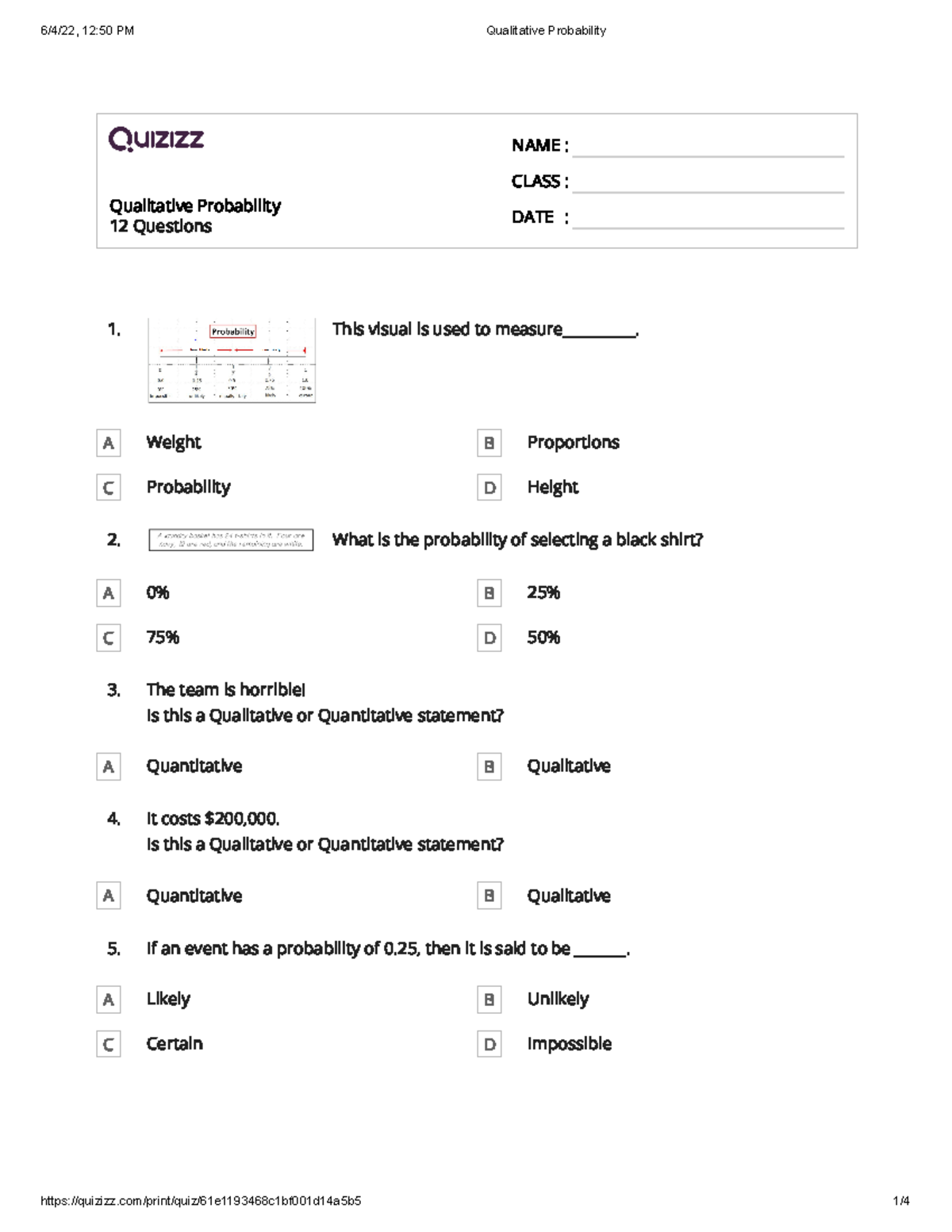 qualitative-probability-a-weight-b-proportions-c-probability-d-height