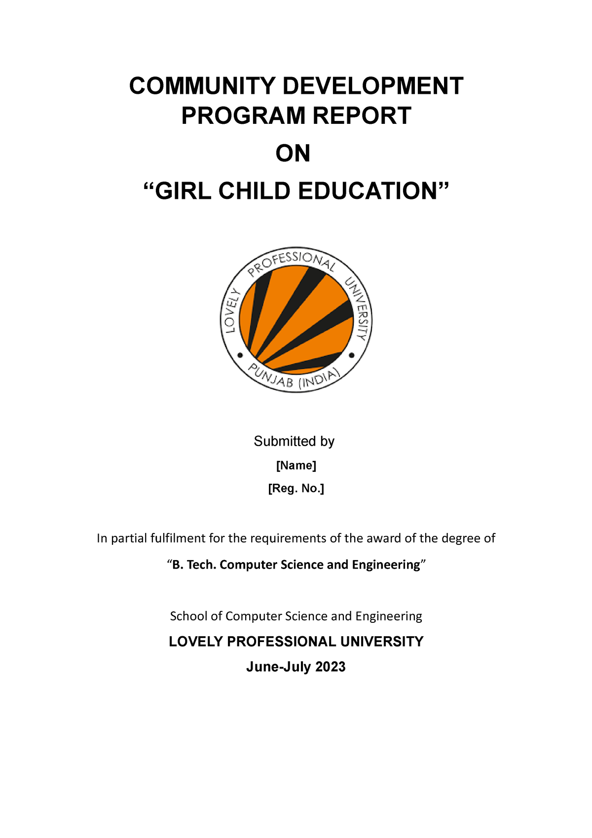 research paper on girl child education