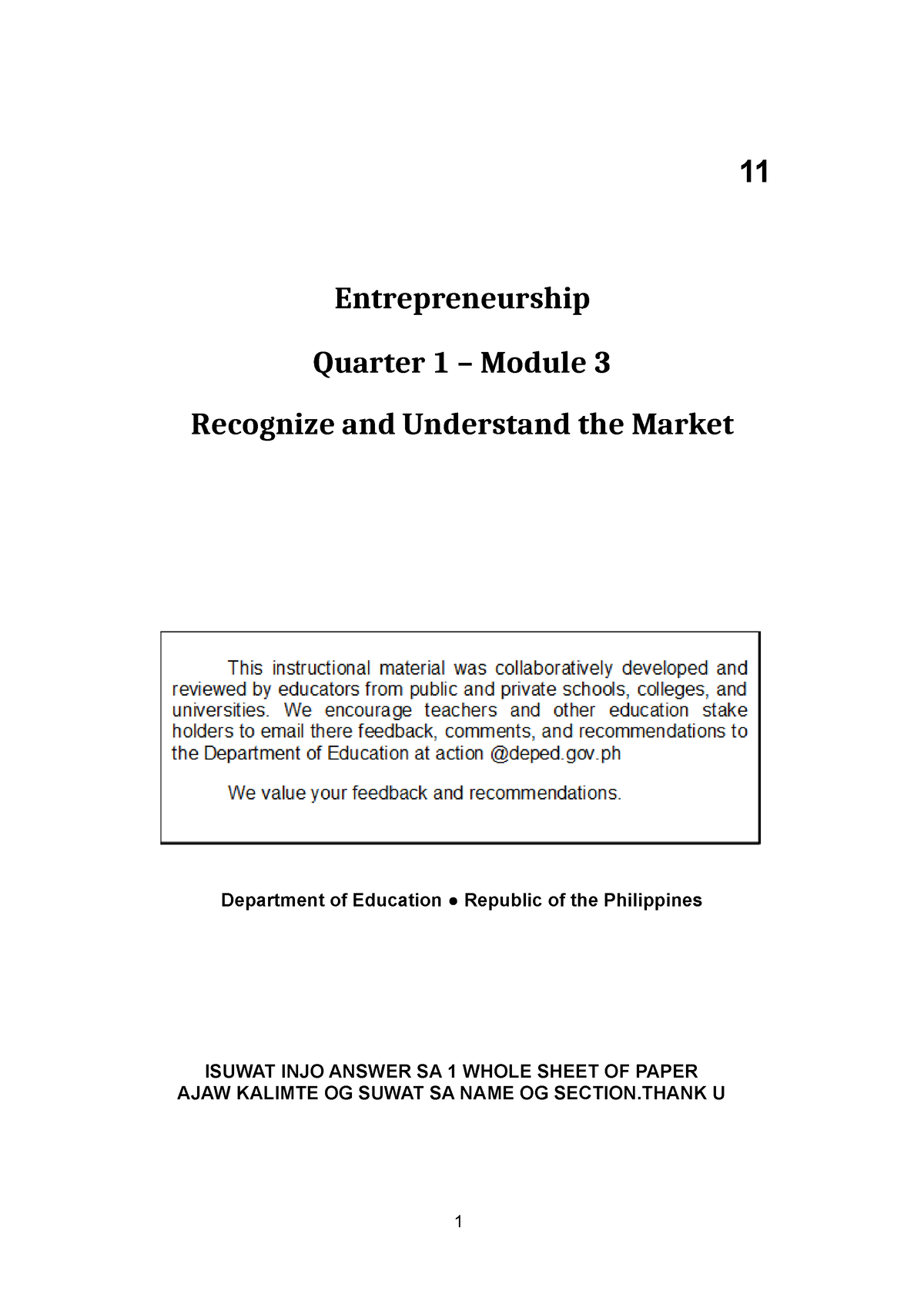 Entrep 12 Q1 Mod3 Recognize-and-understand-the-market V2-converted-2 