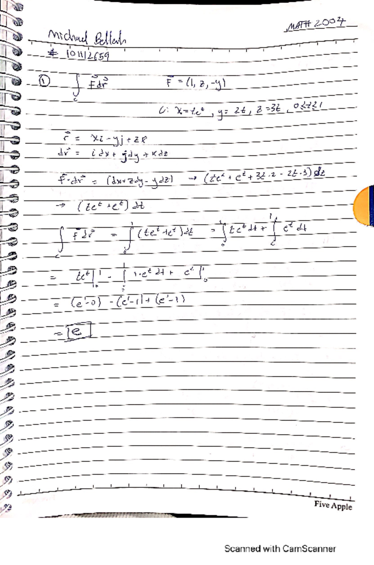 MATH2004 Assignment #3 Solutions - Math 2004 - Studocu