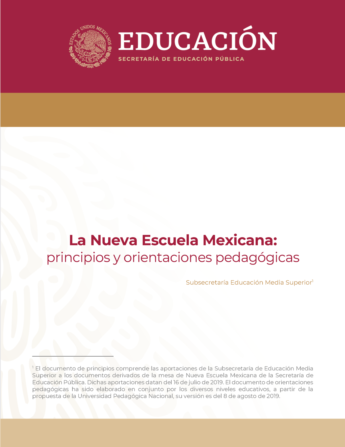 NEM Principios Y Orientacioín Pedagoígica - La Nueva Escuela Mexicana ...