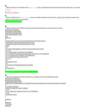 UGRD-ITE6201F Computer Programming 2 Final Quiz 2 - 1. UGRD-ITE6201F ...