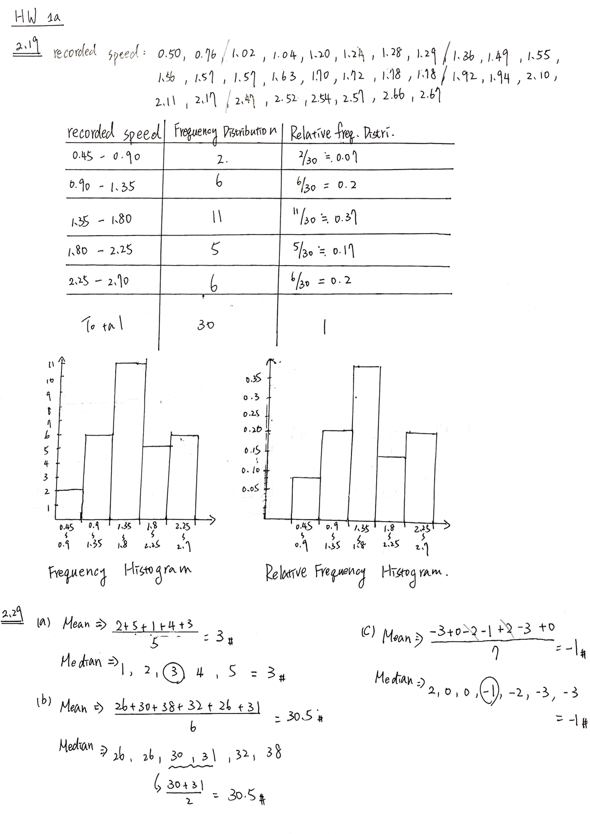 introduction to statistics homework solutions