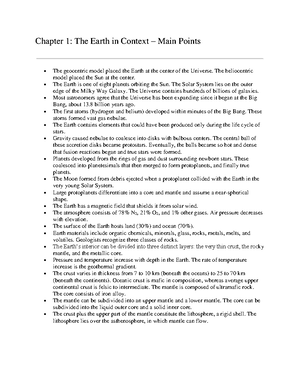 Chapter 3 - Summary - Minerals - Chapter 3 - Patterns In Nature ...