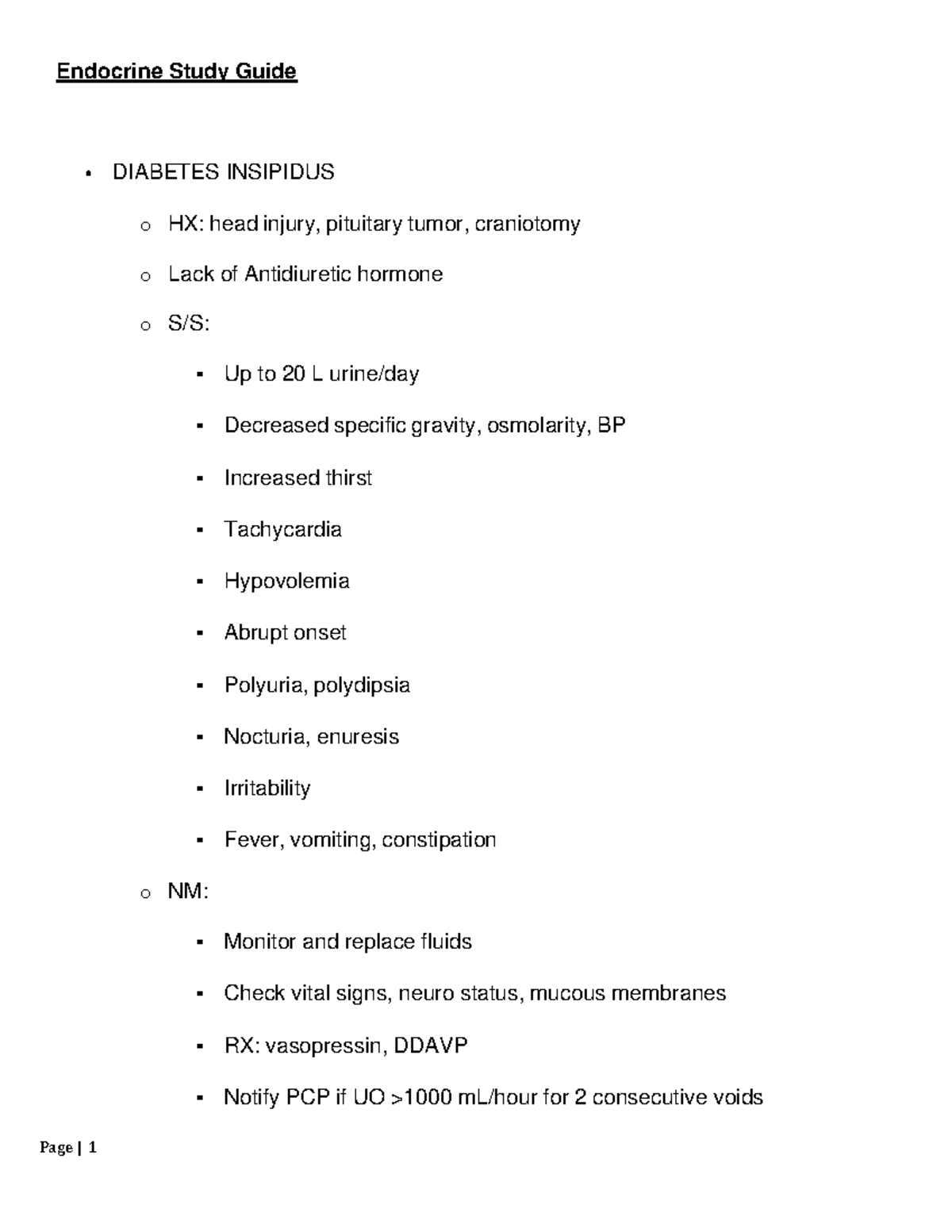 Endocrine Study Guide - Feed implants more frequently ...