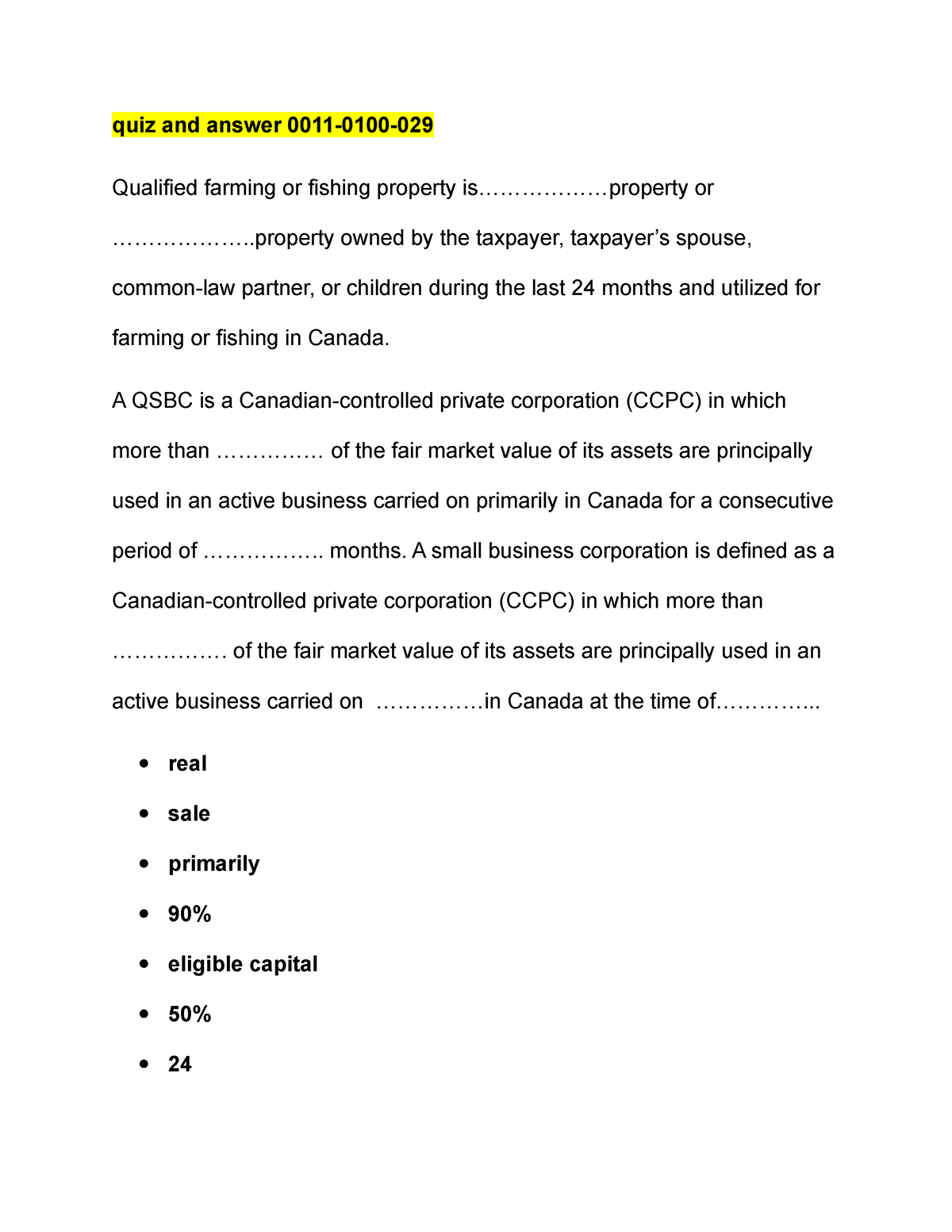 Tax Questions Answered Free Canada