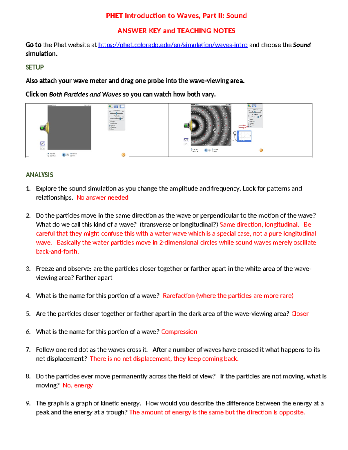 Phet contribution 5328 9257 - PHET Introduction to Waves, Part II ...