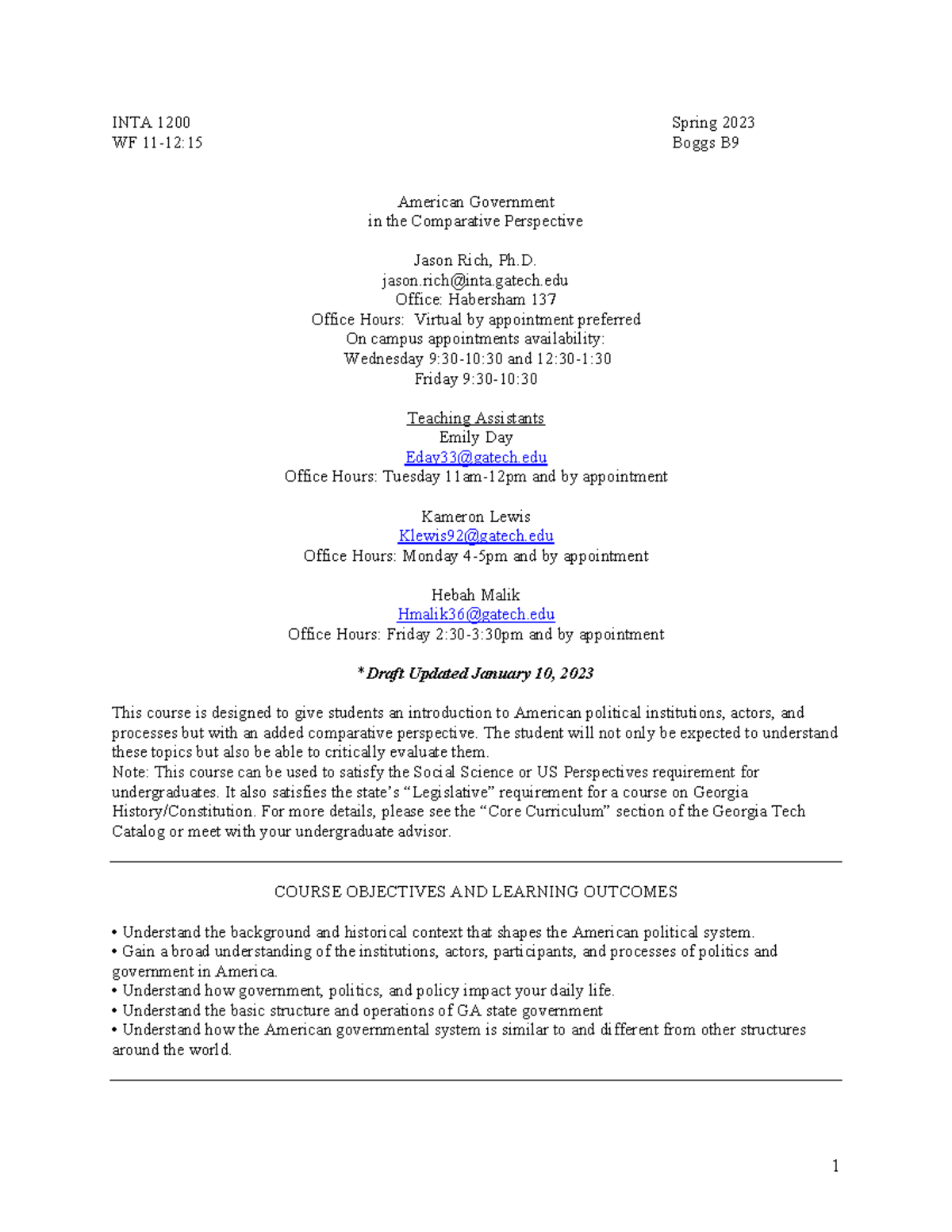 Spring+2023+INTA+1200+syllabus - INTA 1200 Spring 2023 WF 11-12:15 ...