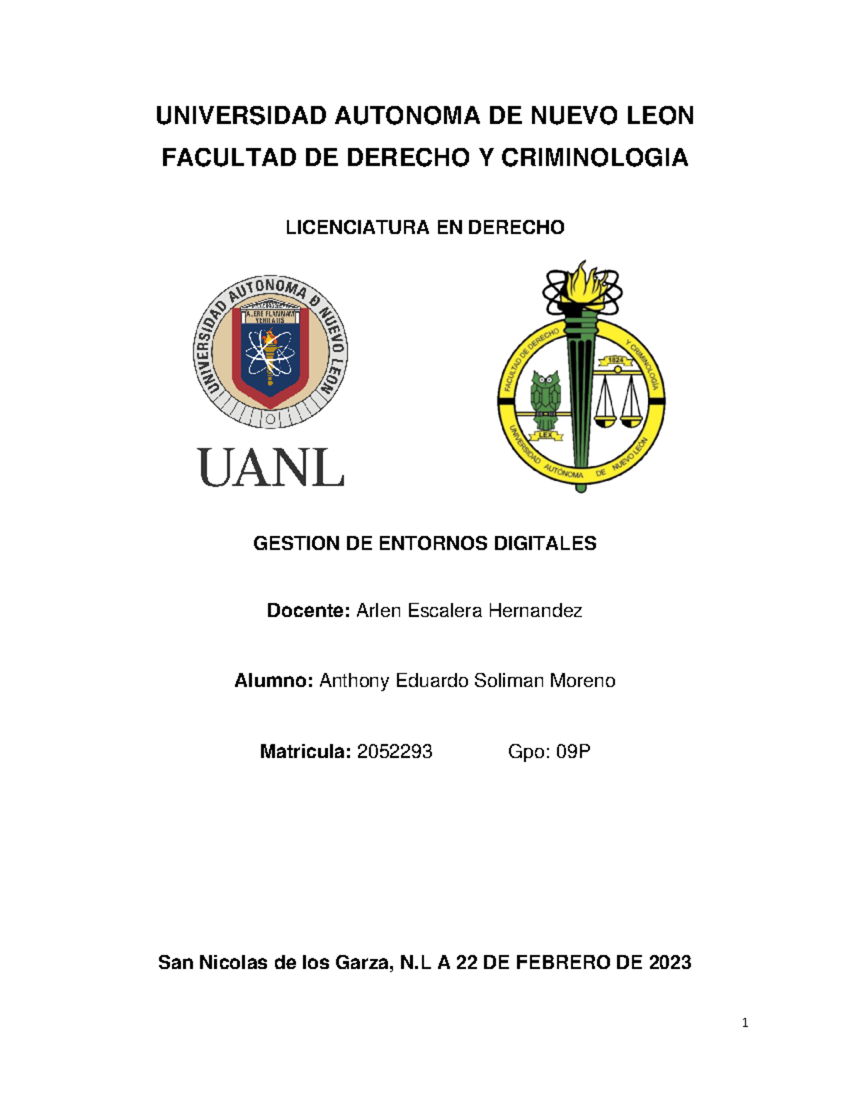 Tabla Dinamica Comparativa AESM - UNIVERSIDAD AUTONOMA DE NUEVO LEON ...