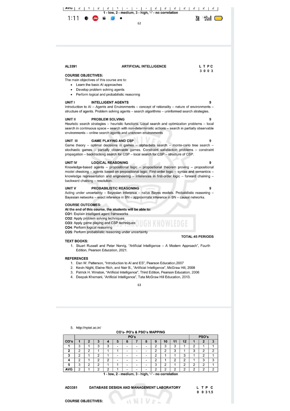 AI-syllabus - Summary - Computer Science - Studocu