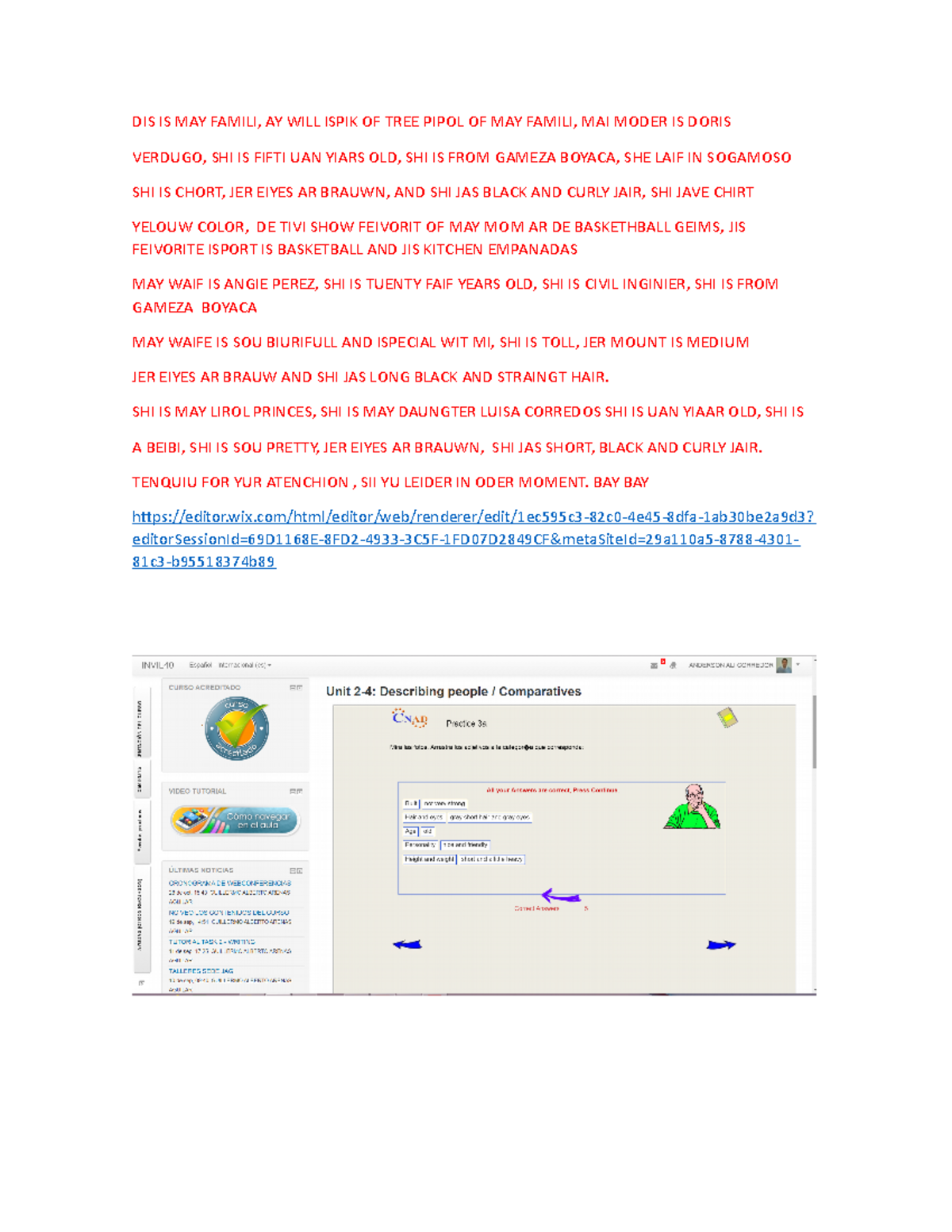 Trabajo ingles - Ingles - UNAD - StuDocu