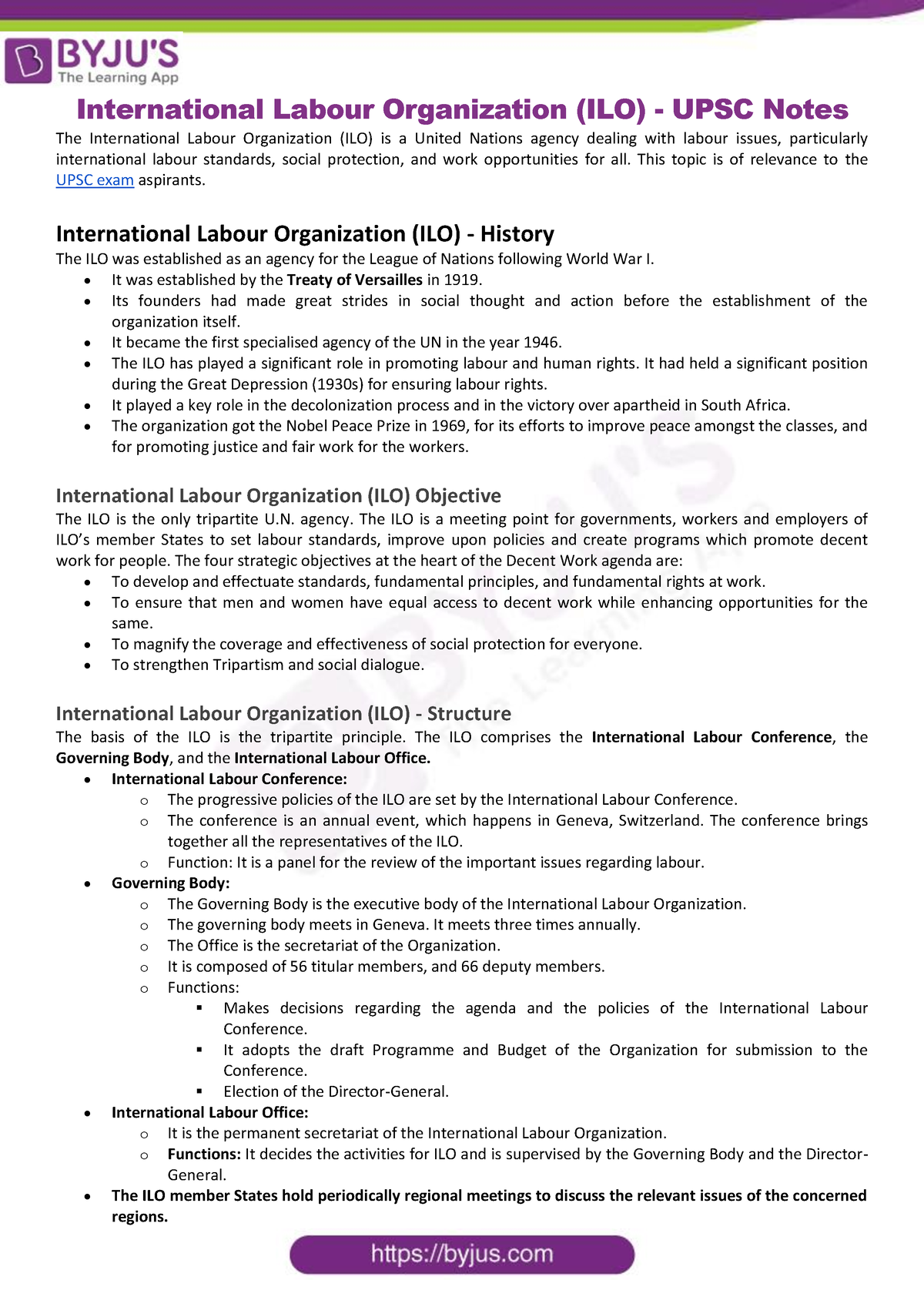 International-Labour-Organization - International Labour Organization ...