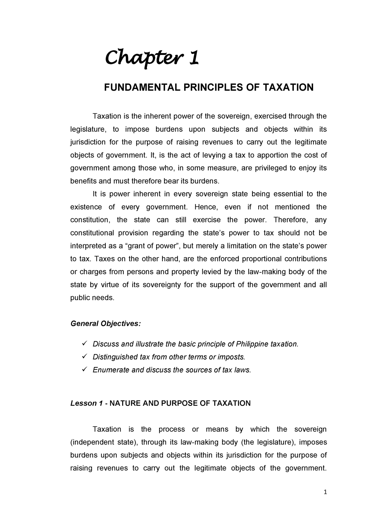 literature review on taxation pdf