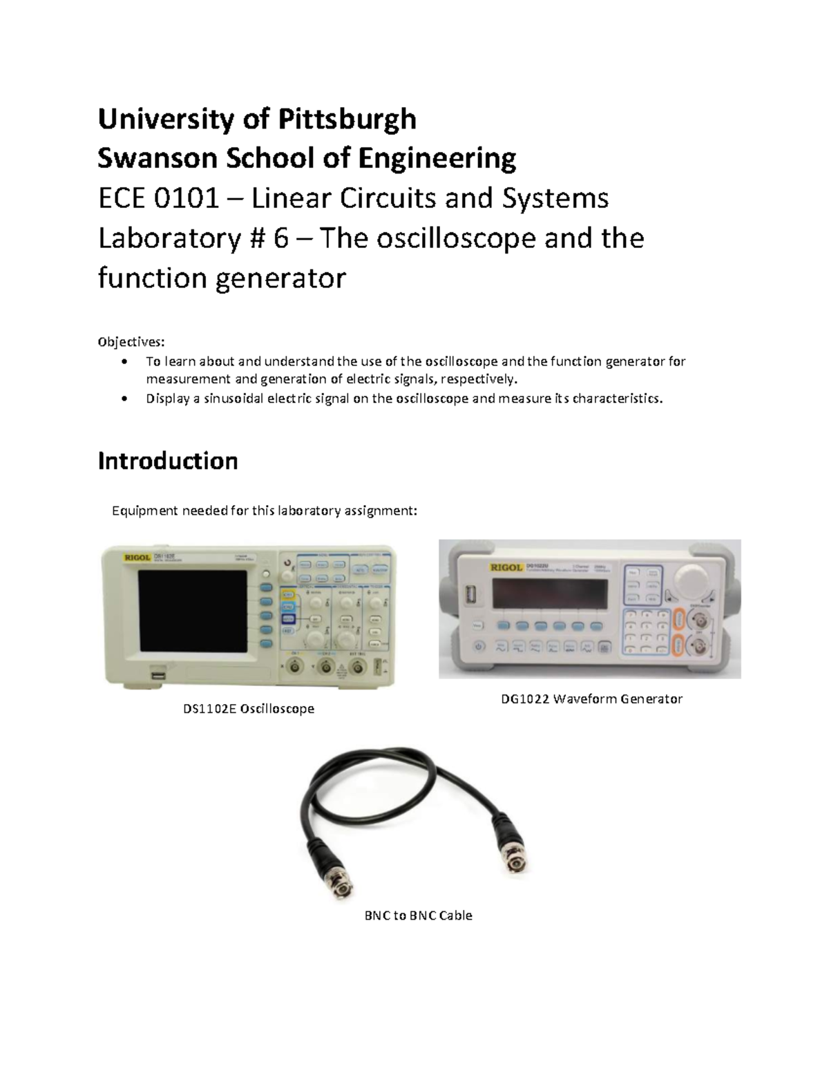 ECE0101 Lab6 - Lab6 - University Of Pittsburgh Swanson School Of ...