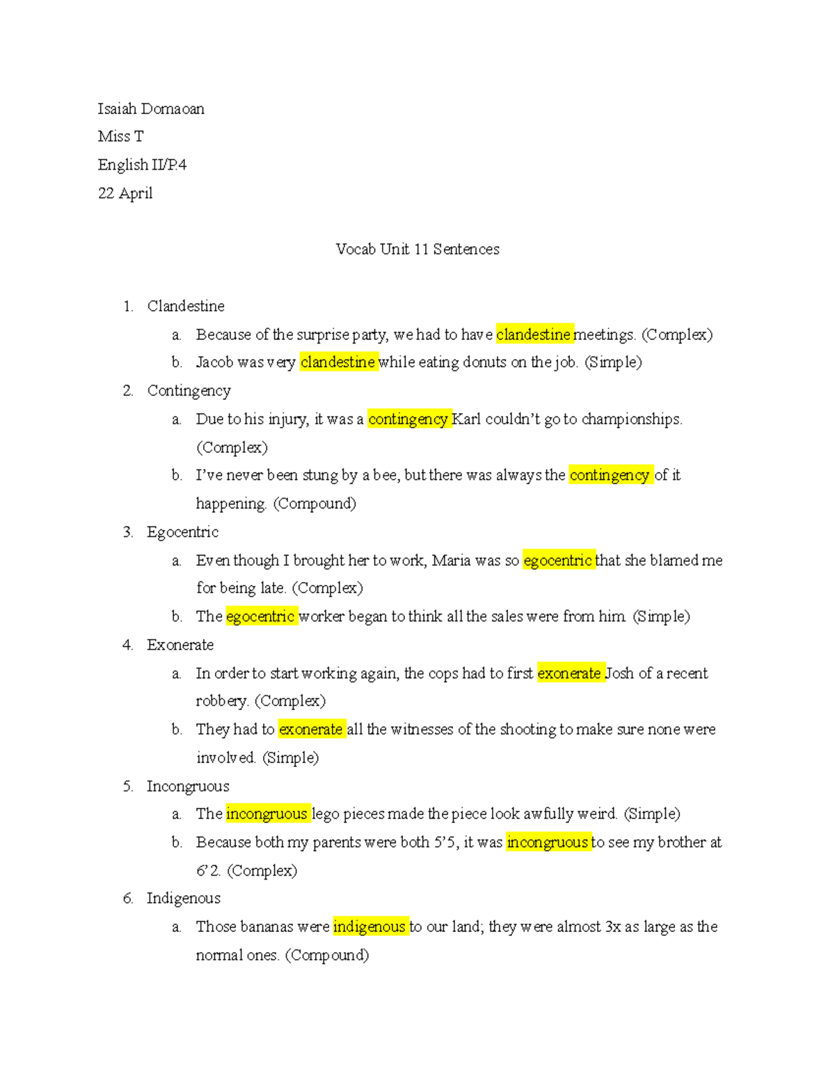 Vocab Unit 11 Level C Answers - mltvpol