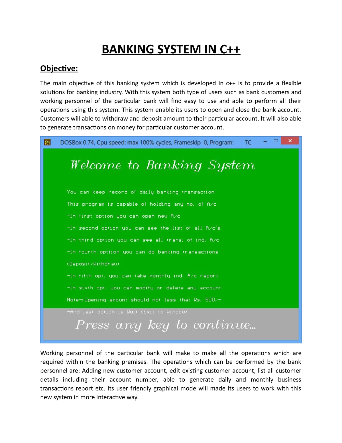 banking-system-project-abstract-banking-system-in-c-objective-the