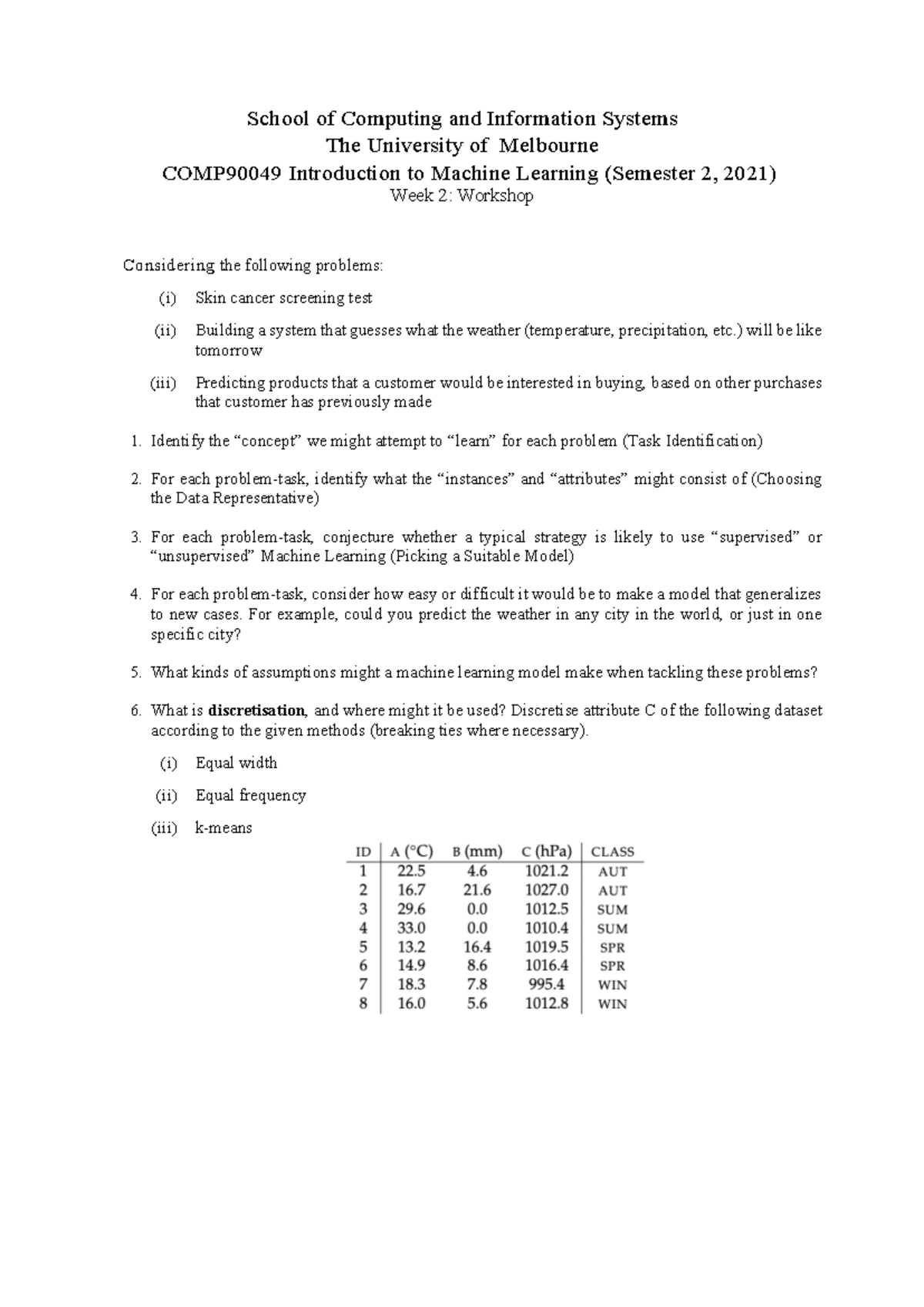 W2-21-S2 - School of Computing and Information Systems The University ...