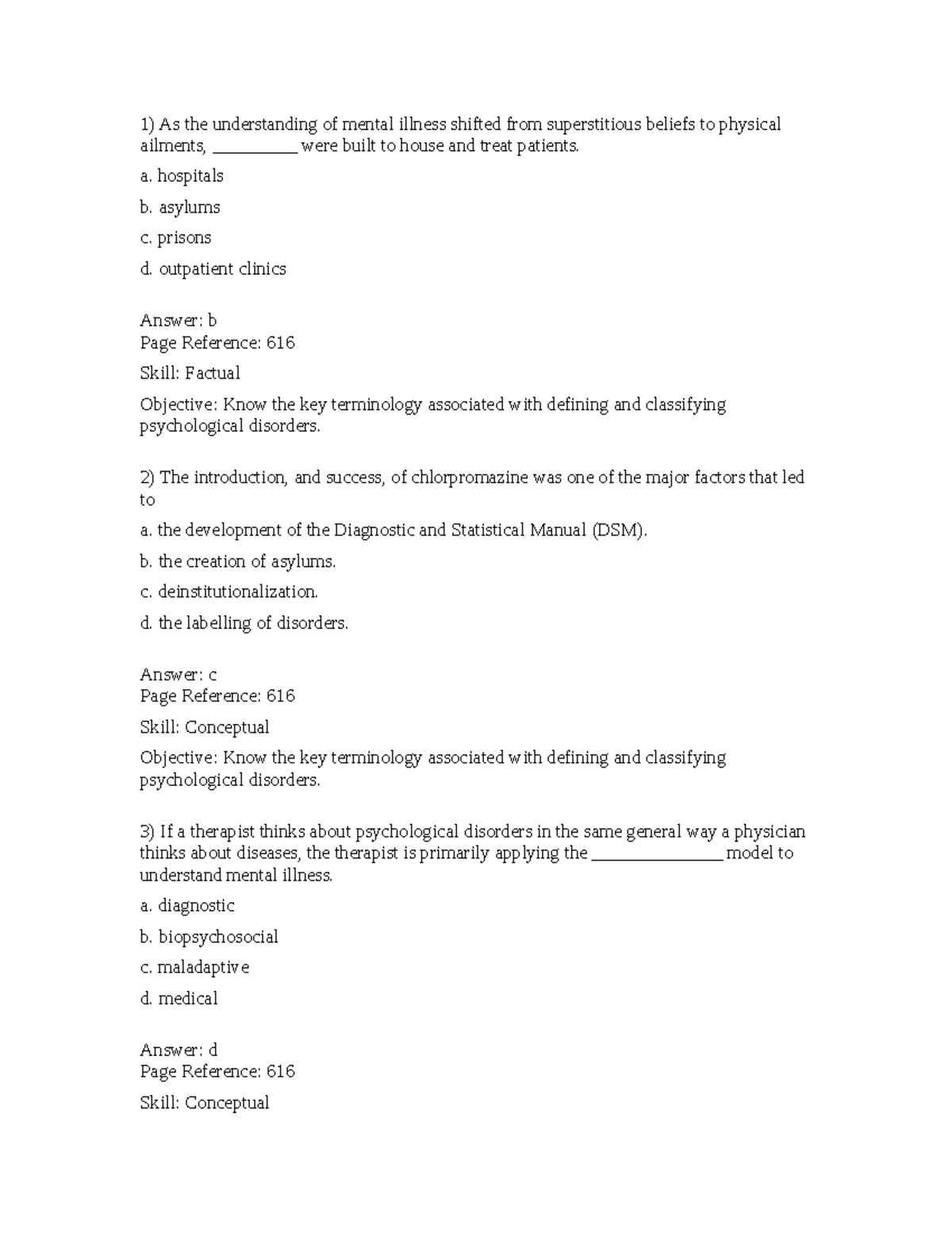 Chapter 15 Multiple Choice Questions TIF - As The Understanding Of ...