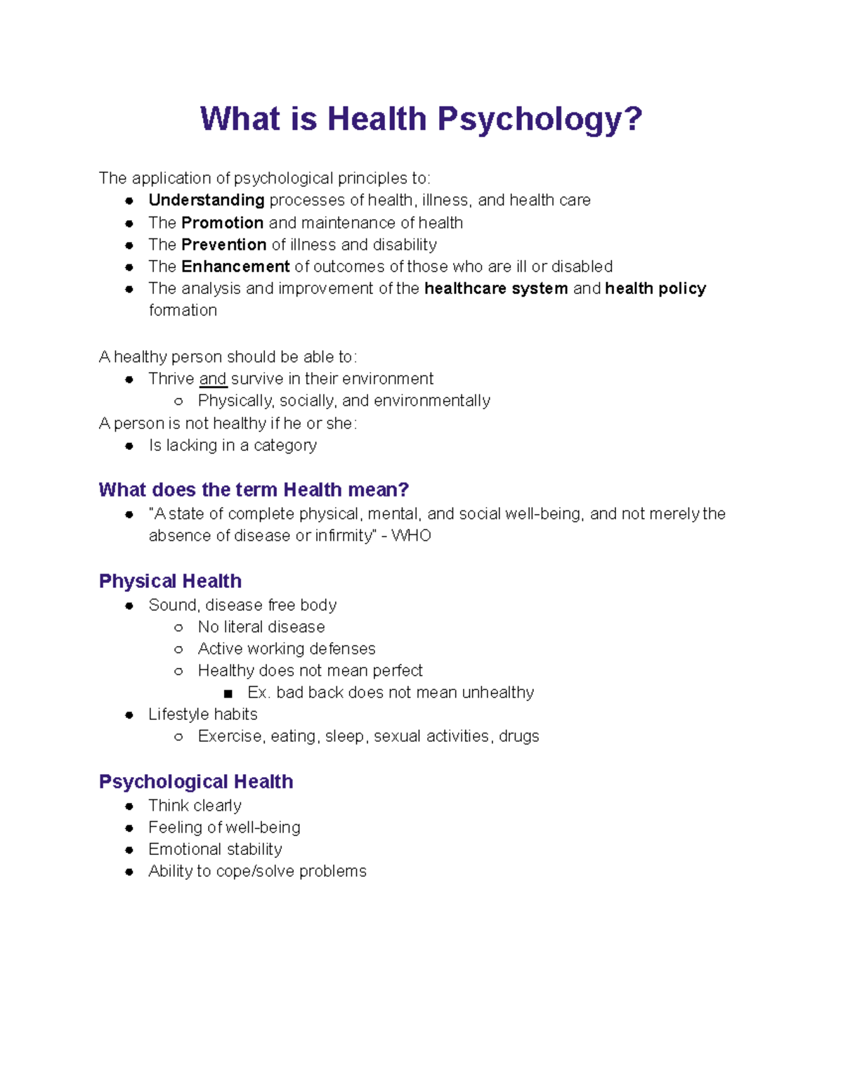 health-psychology-notes-what-is-health-psychology-the-application-of