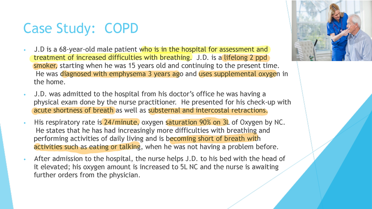 copd case study for medical students