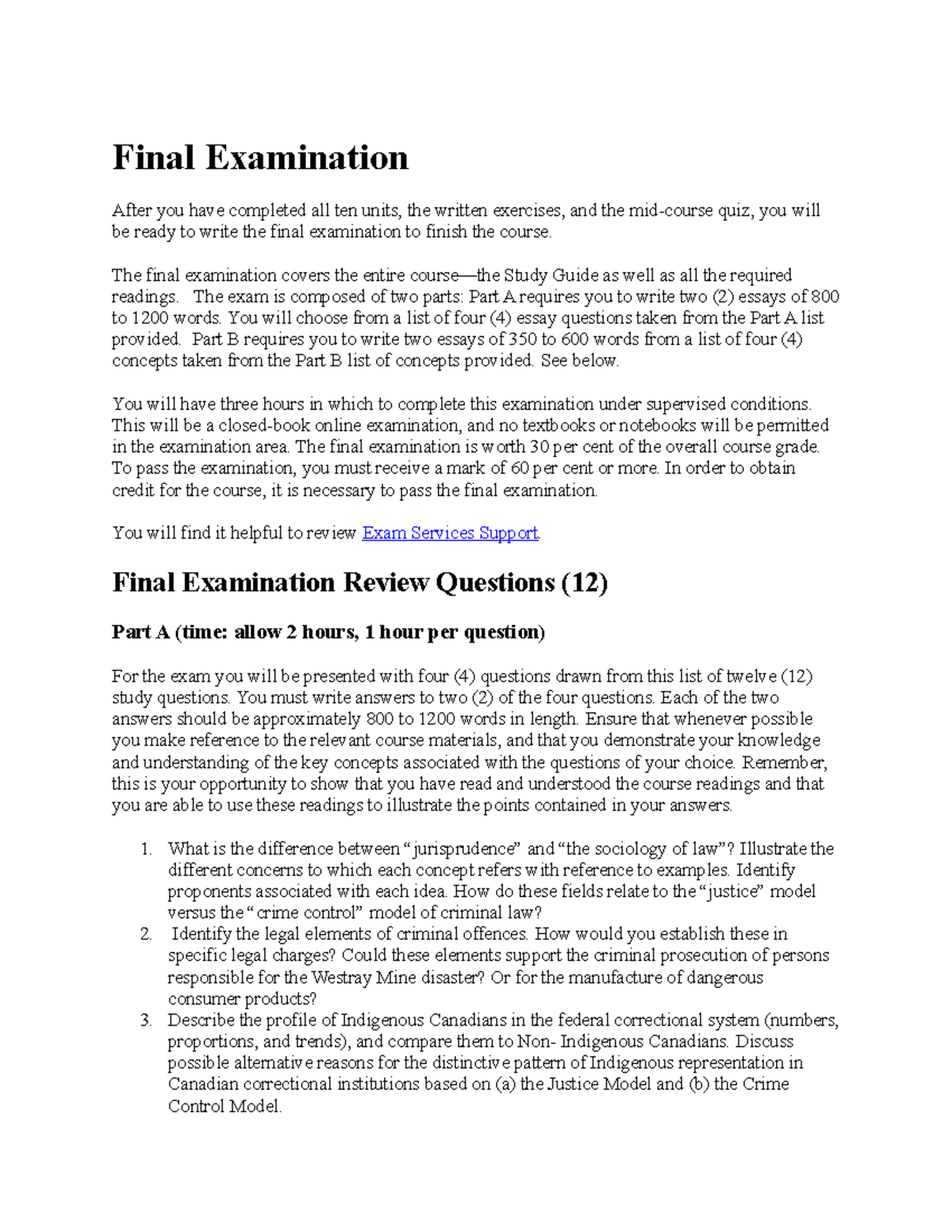 soci-305-final-examination-final-examination-after-you-have-completed