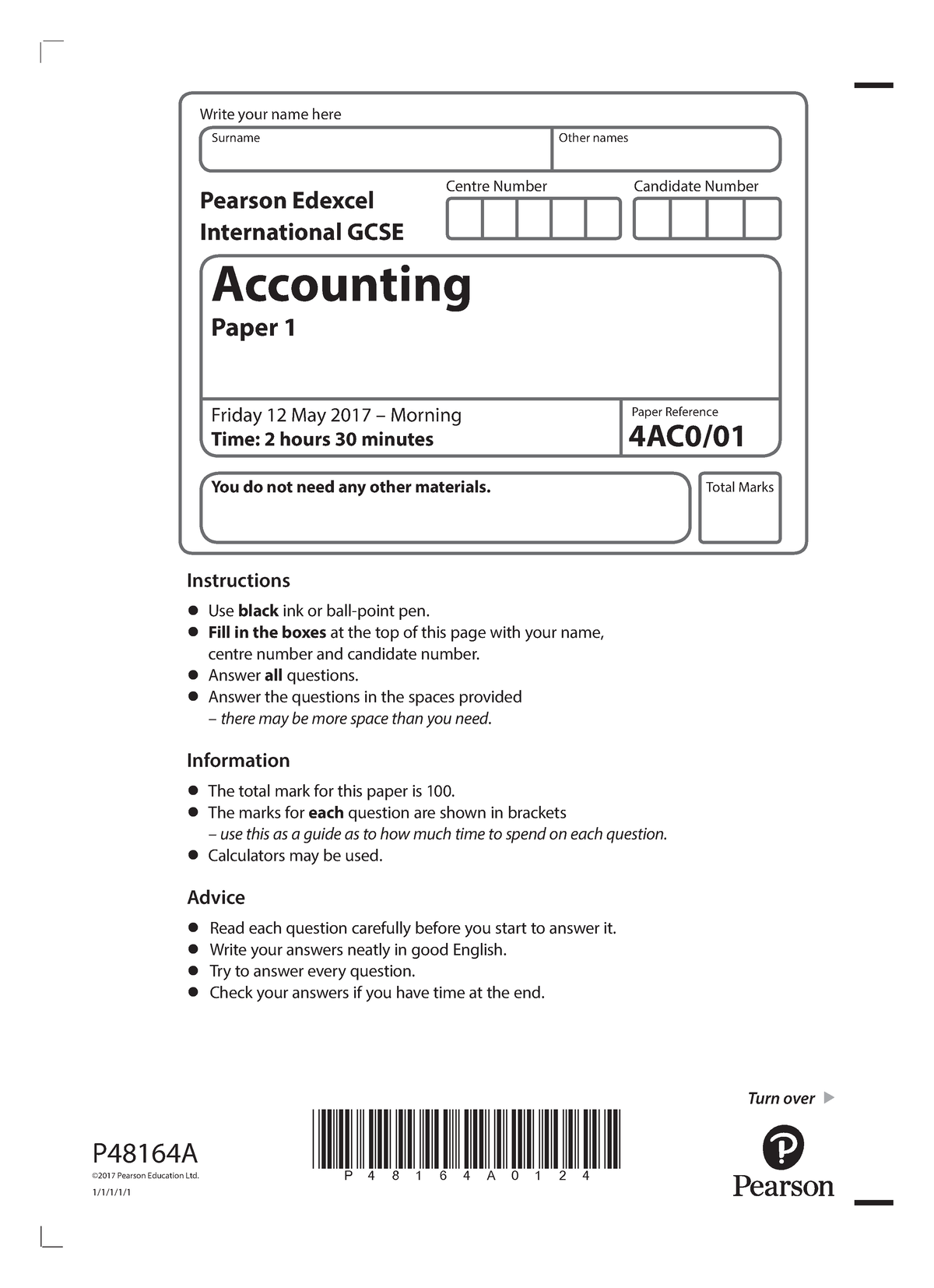 accounting standard term paper