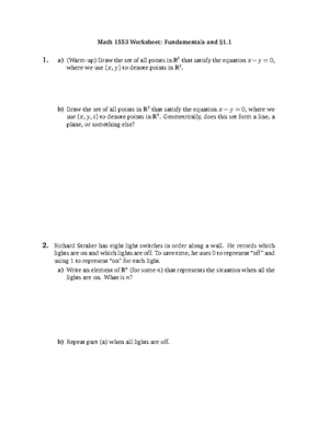 Practical - Spring 2016 - Intro Linear Algebra - 81mg, Ws. ( 669 Math ...