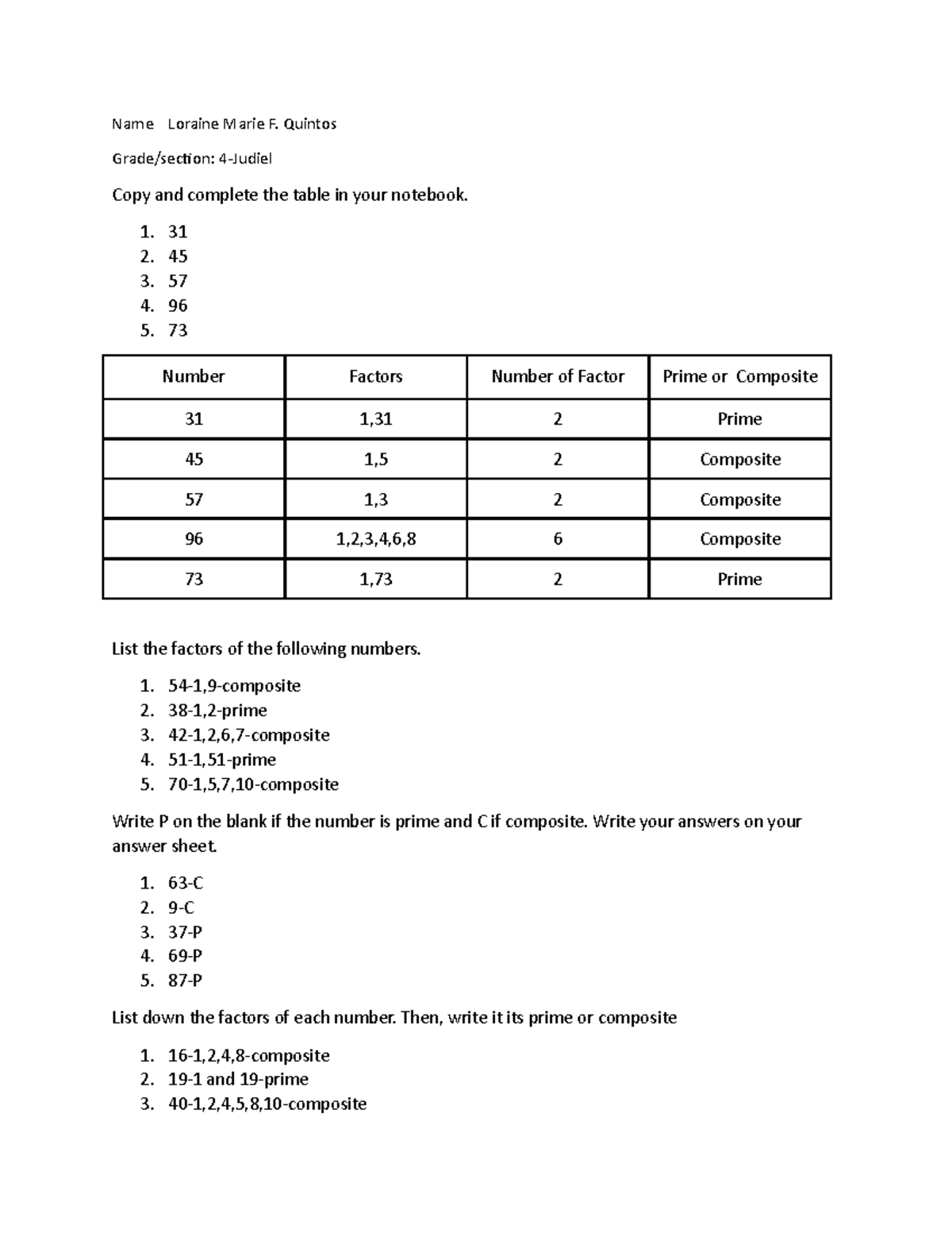 Quiz 1 week 1 Q2 DDGRYHT - Name Loraine Marie F. Quintos Grade/section ...