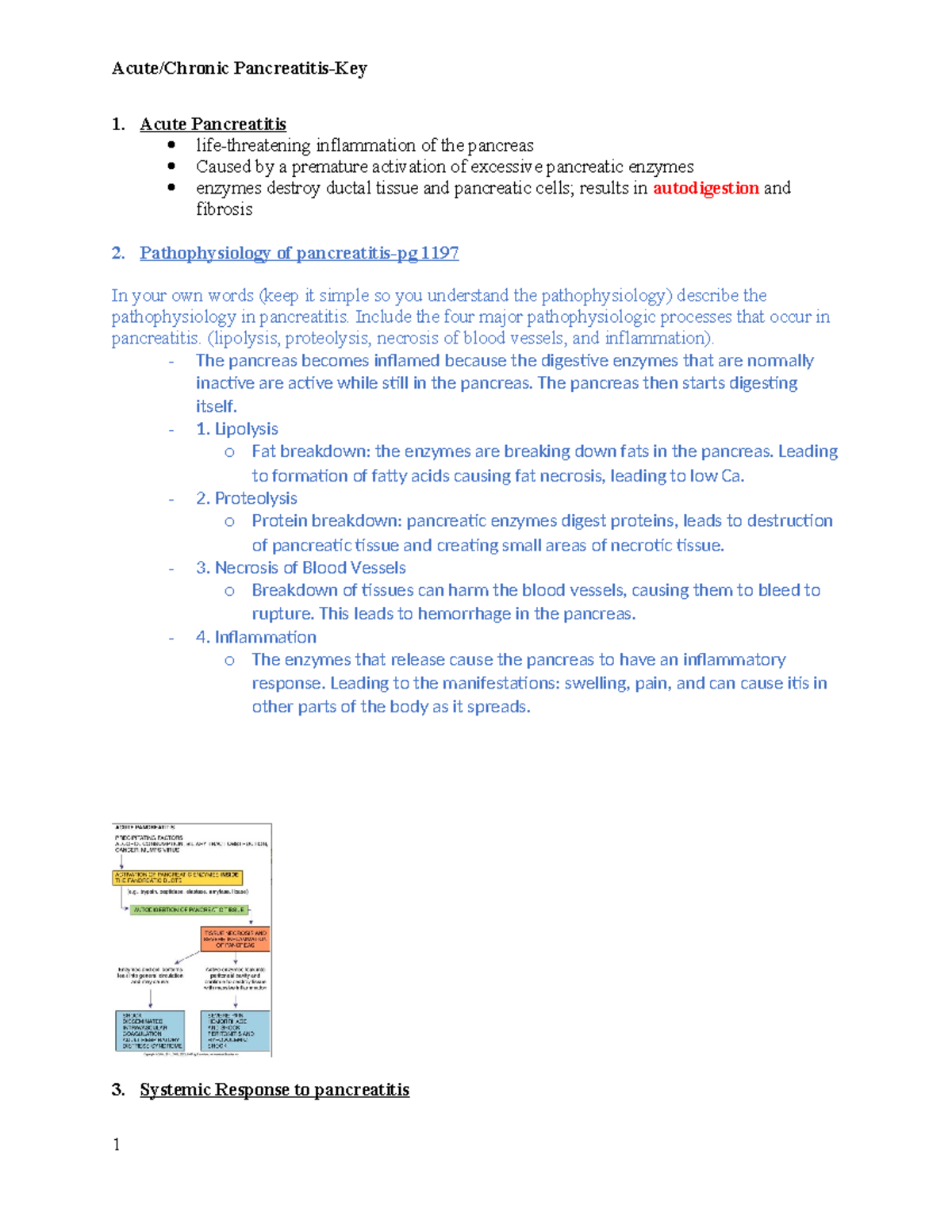 1. DONE Acute Pancreatitis - Acute Pancreatitis life-threatening ...