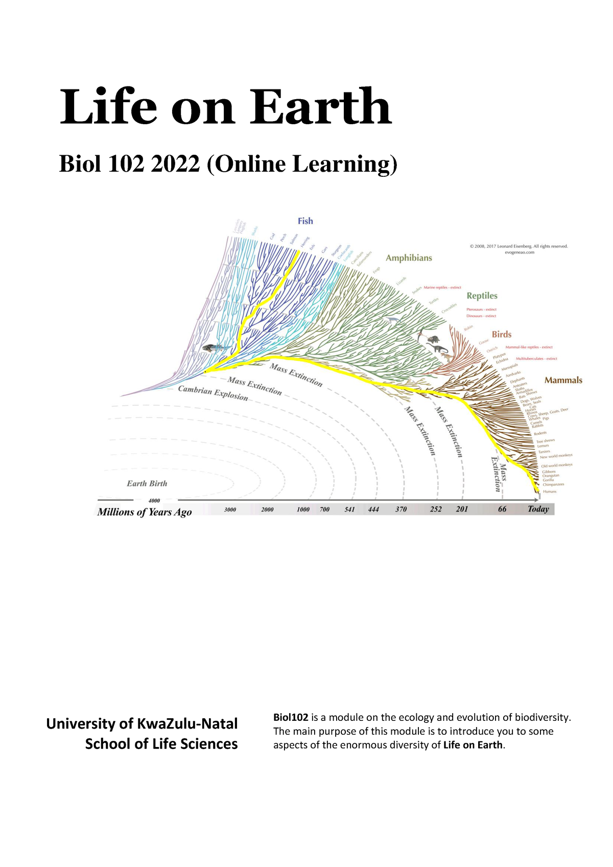 BIOL 102 (2022) Module Outline For PMB Final - Biol102 Is A Module On ...