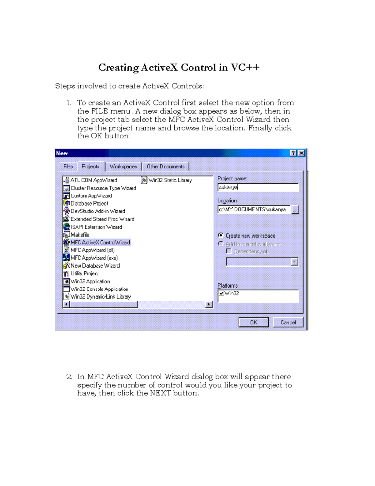 Active X Control - Read this book - Creating ActiveX Control in VC++ ...