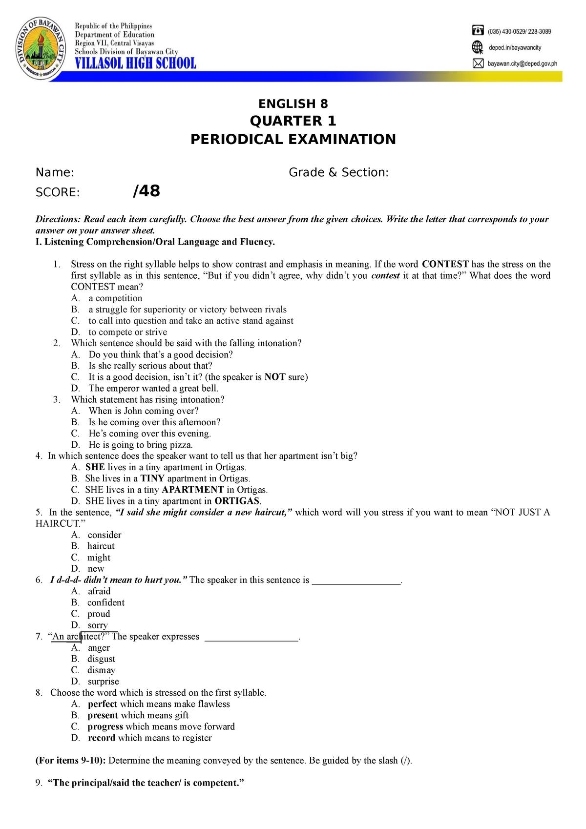 english-8-periodical-test-english-8-quarter-1-periodical-examination