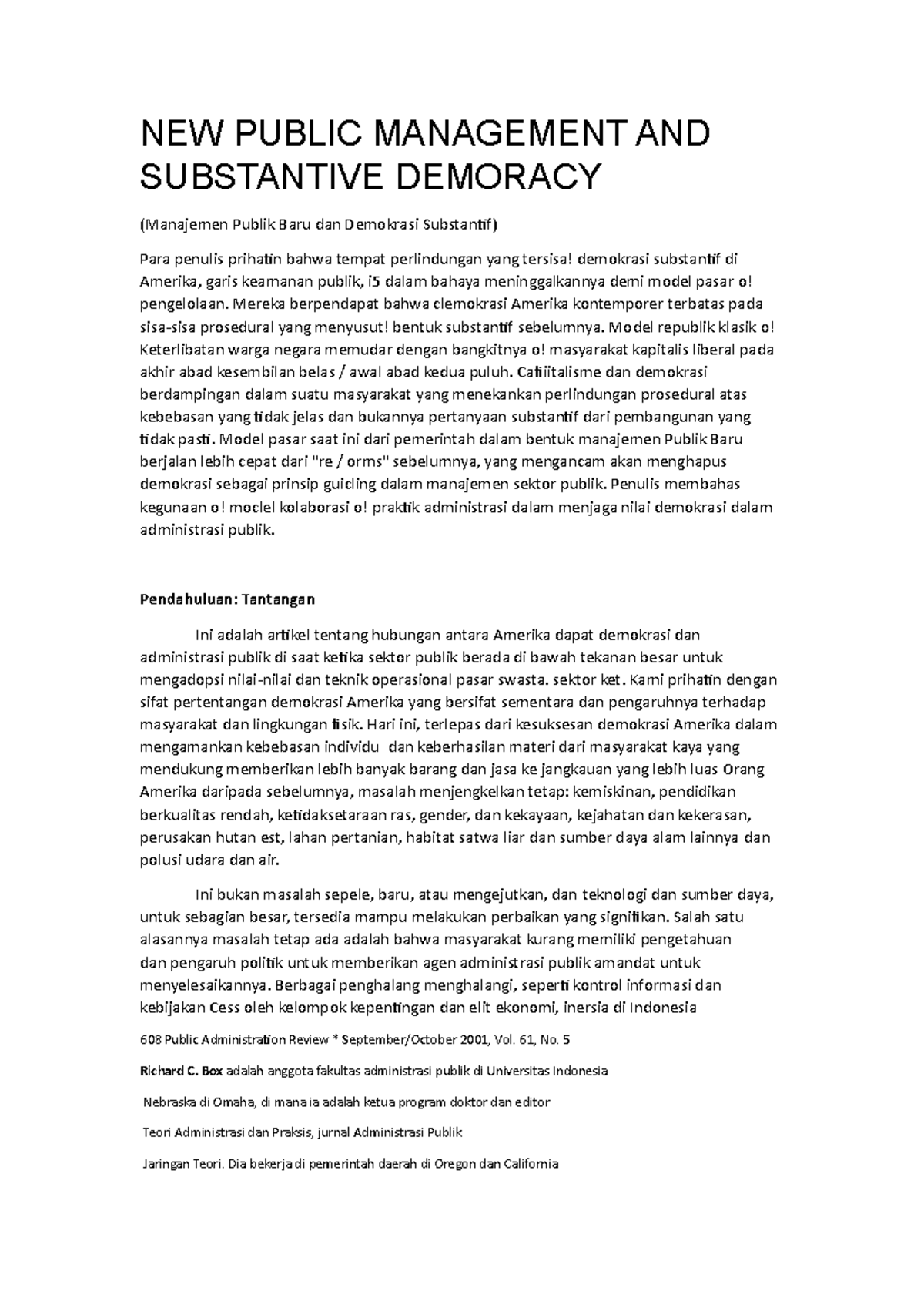 new-public-management-and-substantive-demoracy-new-public-management