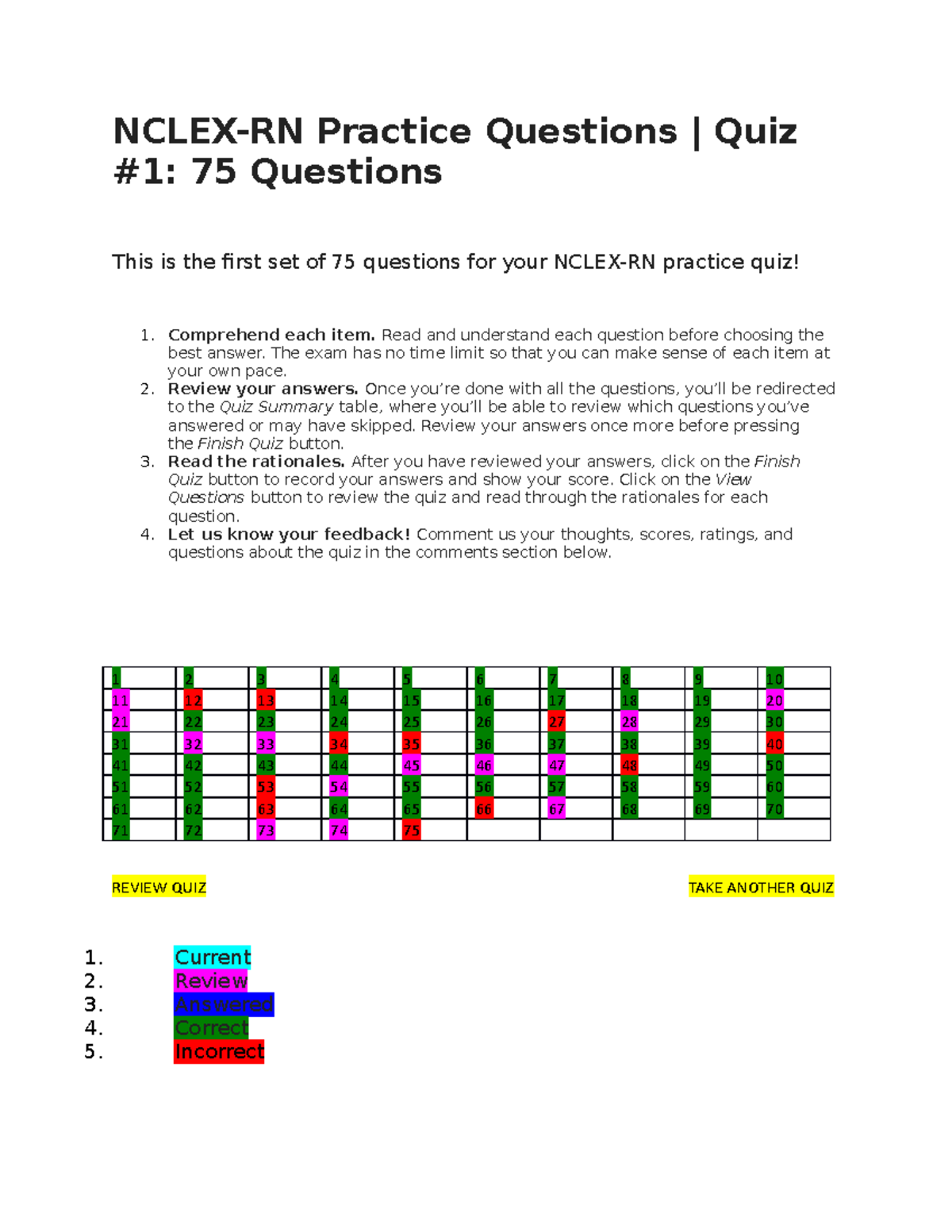 Nclex Quick Results - gewdqqa