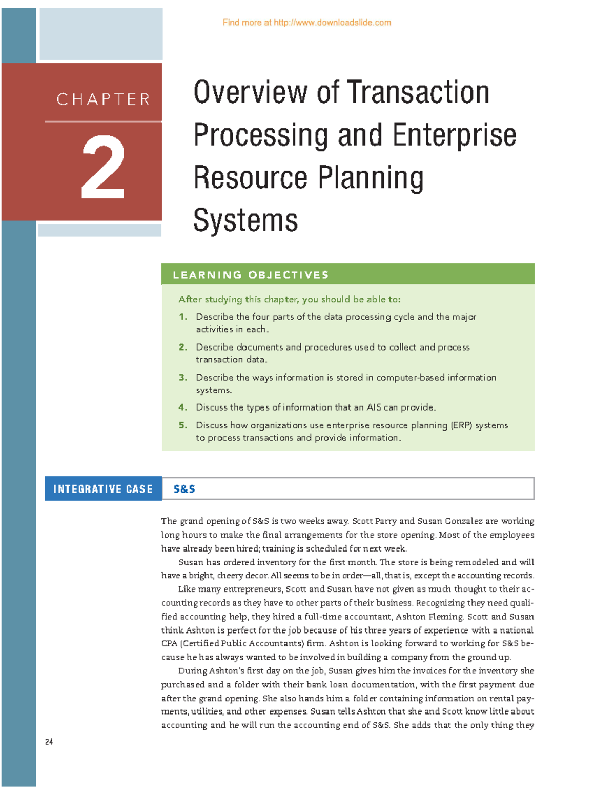 Ch-2 Overview of TPS - It application ppt - 24 L E A R N I N G O B J E ...