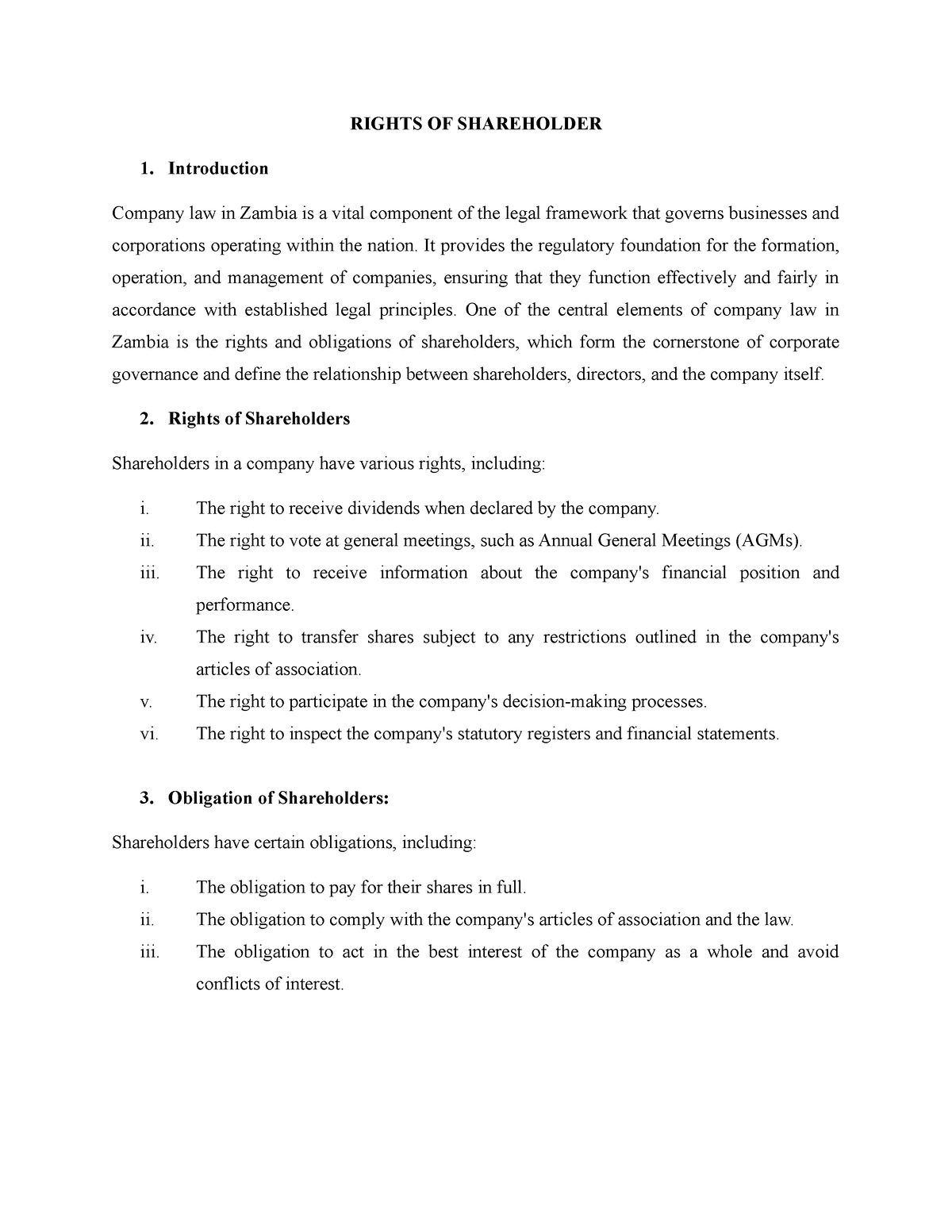 rights-of-shareholder-company-law-rights-of-shareholder