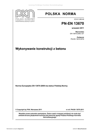 PN-88-B-04481. Grunty Budowlane. Badania Próbek Gruntu - UKD 624. SPIS ...