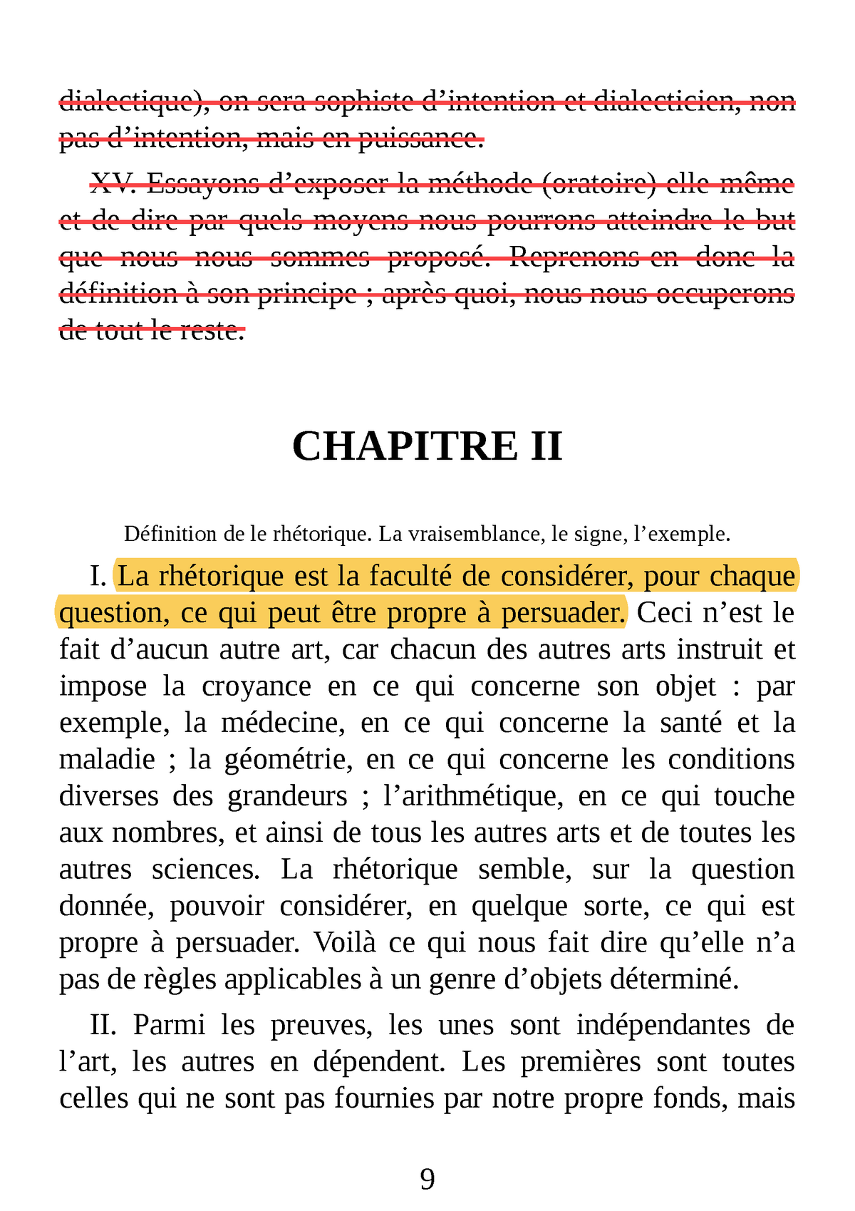 Rhetorique Trad Tp Dialectique On Sera Sophiste D Intention Et Dialecticien Non Pas Studocu