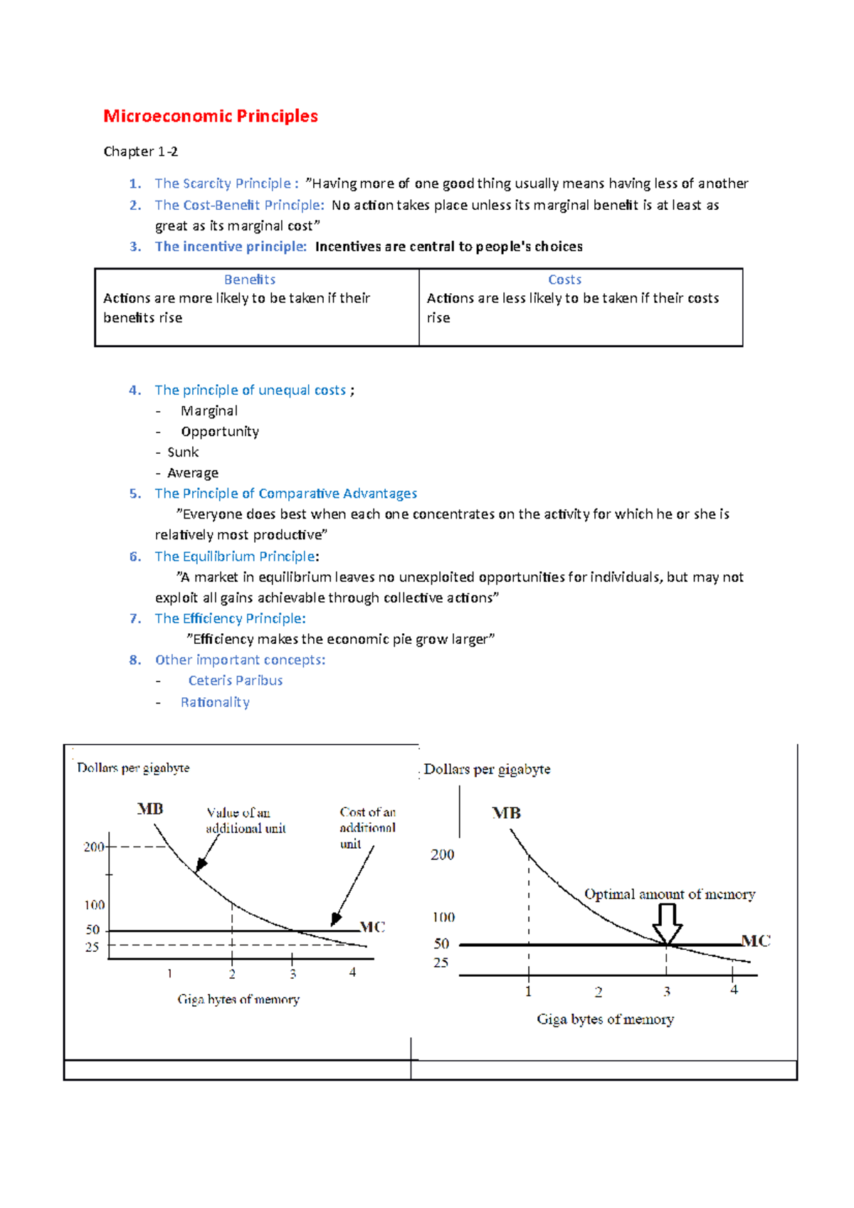 Microeconomic Principles Lecture - Microeconomic Principles ...