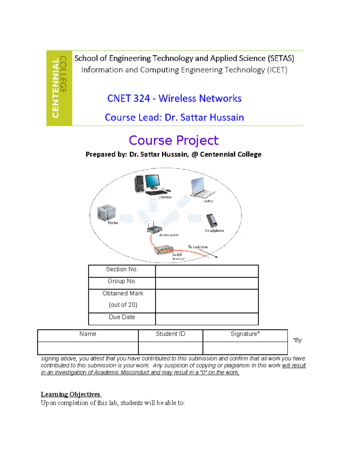 Course Project WLAN VLAN Configuration Studocu