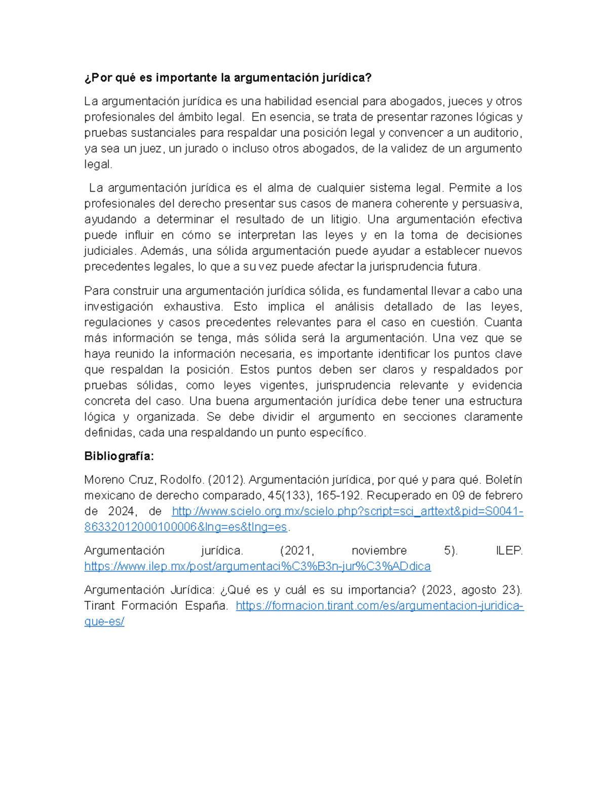 FORO II Lexicología - ¿Por Qué Es Importante La Argumentación Jurídica ...