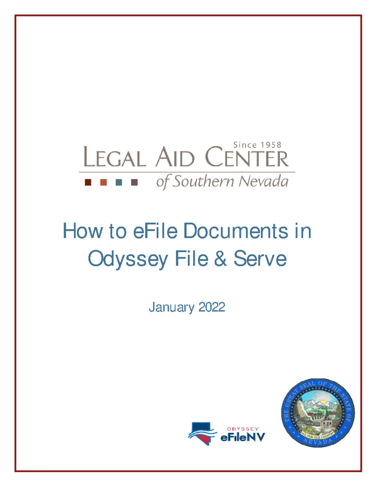 E FilingGuideEnglish How to eFile Documents in Odyssey File & Serve