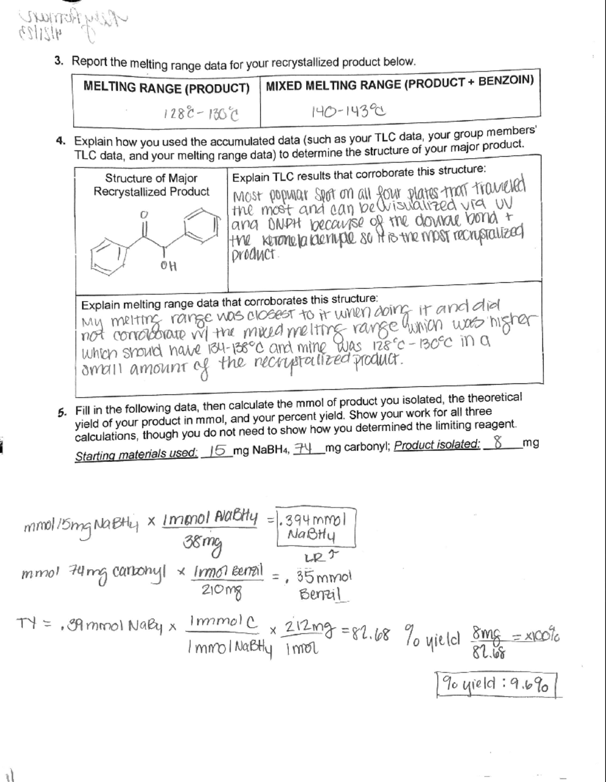 Lab K - Data analysis - CHEM 3AL - Studocu