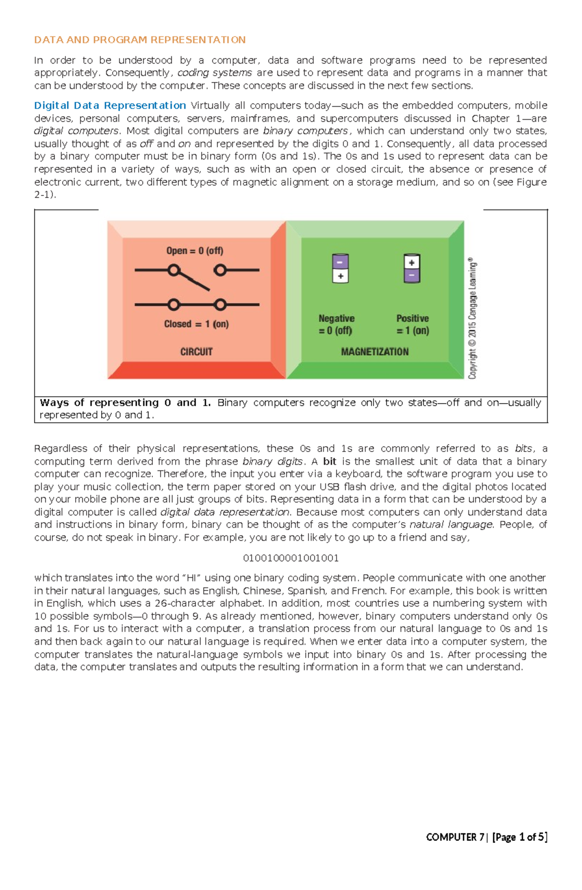 G7 Lesson WEEK 56 - INFORMATION AND COMMUNICATION TECHNOLOGY - DATA AND ...