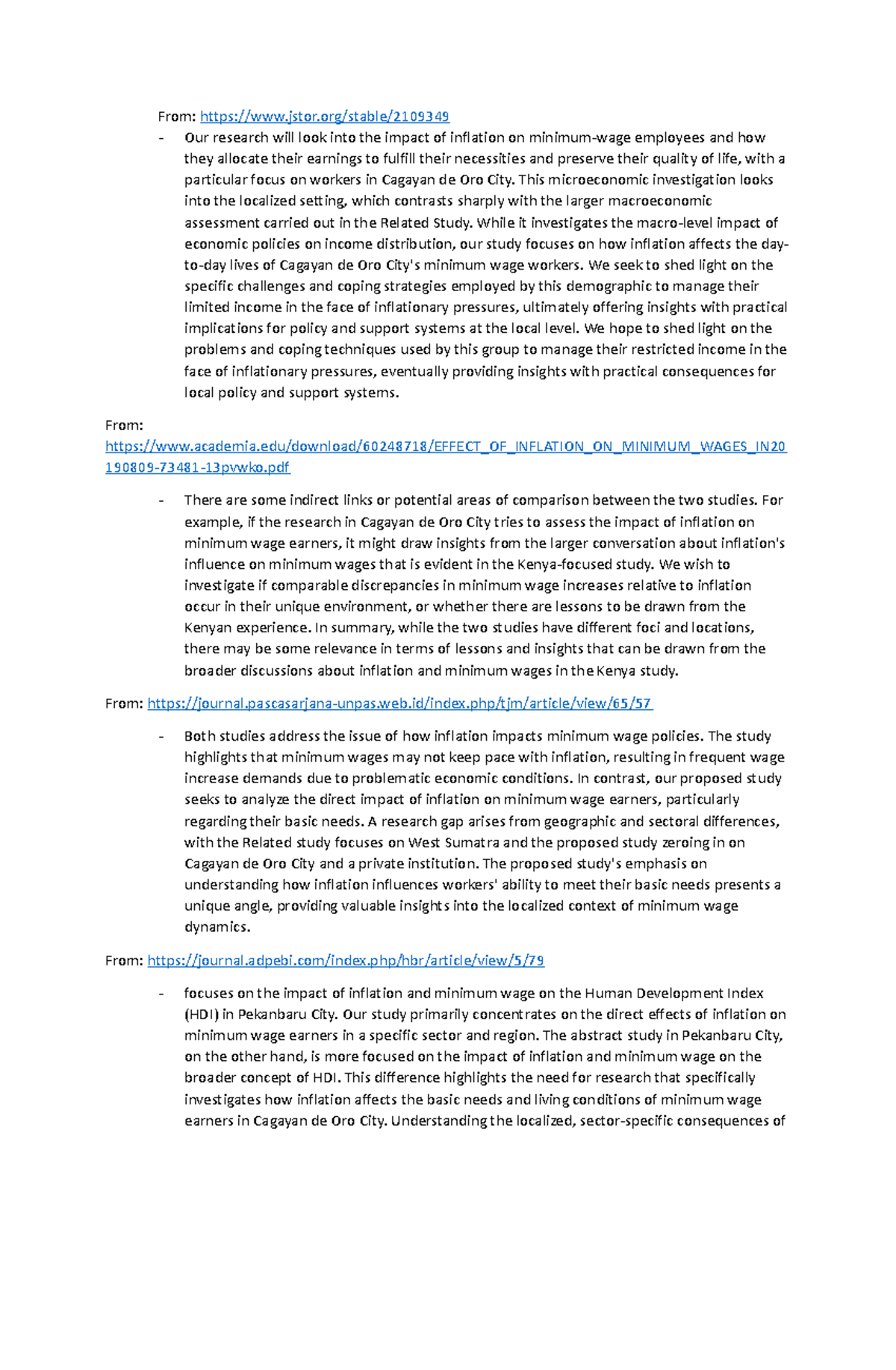 RRL - Random - From: jstor/stable/ - Our research will look into the ...