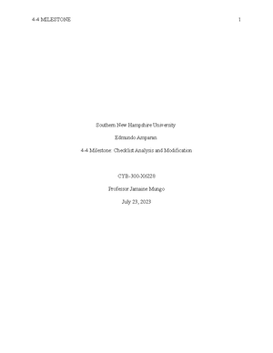 Module Two Lab Worksheet - CYB 240 Module Two Lab Worksheet Complete ...