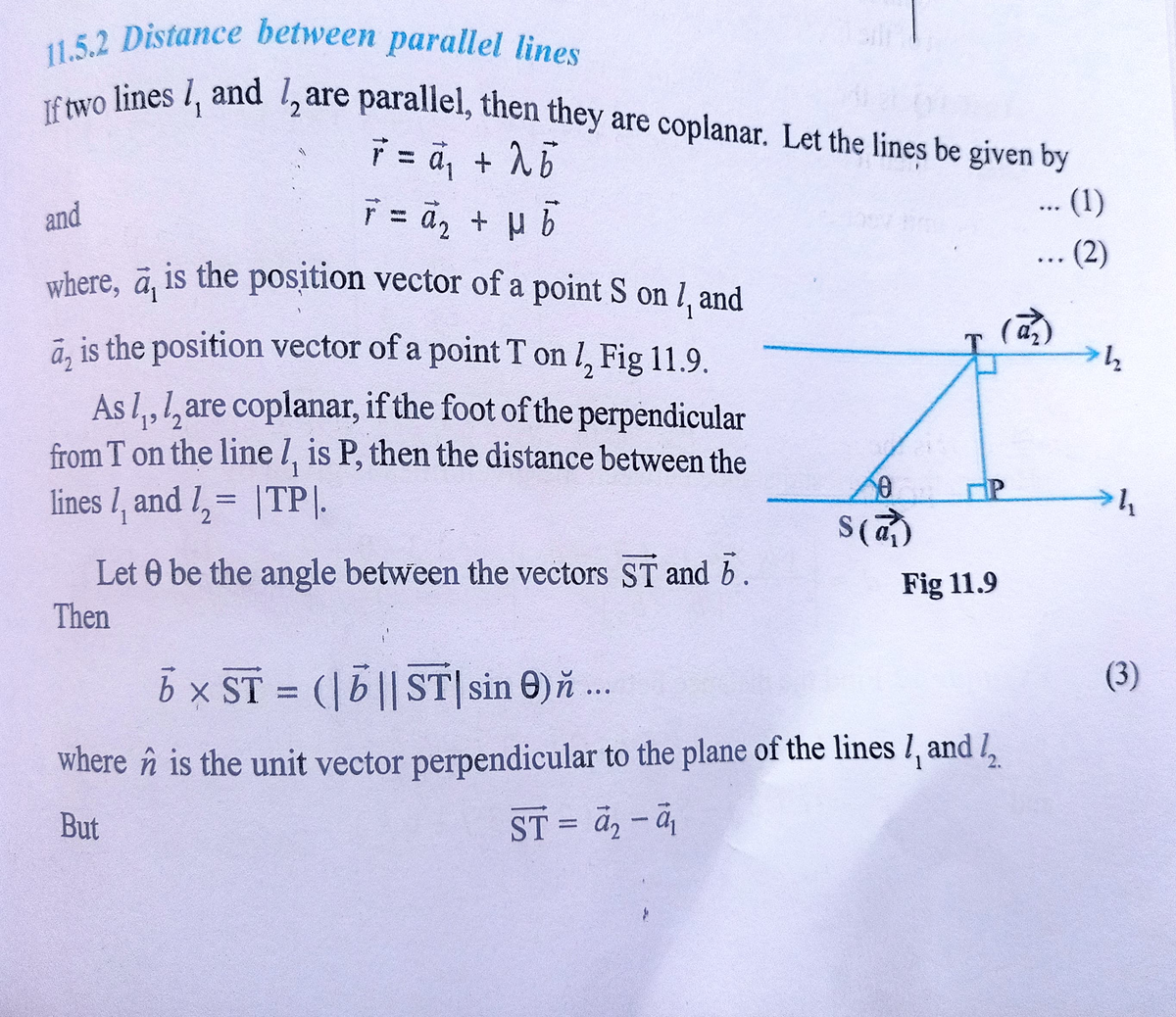 3D geometry ,Distance between TWo Parallel lines - Distance between ...